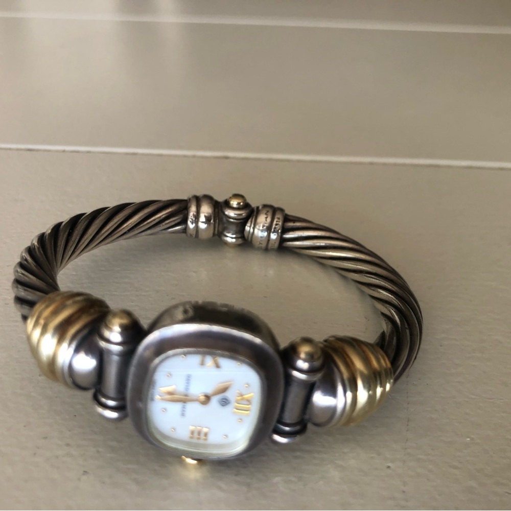COPY - David Yurman Vintage Cable Collection Watch fits small 4 inch wrist